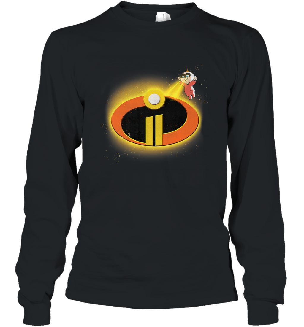 Disney Pixar Incredibles 2 Jack Jack Logo Long Sleeve T-Shirt