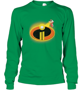 Disney Pixar Incredibles 2 Jack Jack Logo Long Sleeve T-Shirt