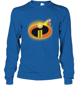 Disney Pixar Incredibles 2 Jack Jack Logo Long Sleeve T-Shirt