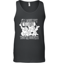 Load image into Gallery viewer, Disney Snow White Grumpy Cause You're Dopey Men's Tank Top
