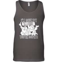 Load image into Gallery viewer, Disney Snow White Grumpy Cause You're Dopey Men's Tank Top
