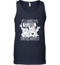 Load image into Gallery viewer, Disney Snow White Grumpy Cause You're Dopey Men's Tank Top
