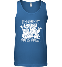 Load image into Gallery viewer, Disney Snow White Grumpy Cause You're Dopey Men's Tank Top
