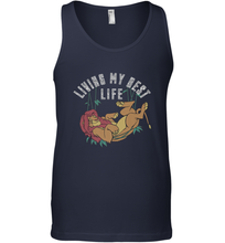 Load image into Gallery viewer, Disney Lion King Simba Living My Best Life Men&#39;s Tank Top
