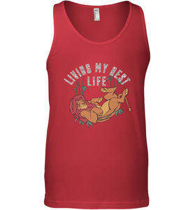 Disney Lion King Simba Living My Best Life Men's Tank Top