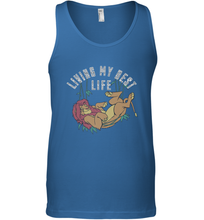 Load image into Gallery viewer, Disney Lion King Simba Living My Best Life Men&#39;s Tank Top
