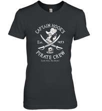 Load image into Gallery viewer, Disney Villains Captain Hook Pirate Crew Est 1953 Logo Women's Premium T-Shirt

