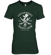Load image into Gallery viewer, Disney Villains Captain Hook Pirate Crew Est 1953 Logo Women's Premium T-Shirt
