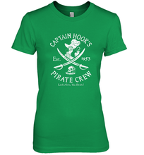 Load image into Gallery viewer, Disney Villains Captain Hook Pirate Crew Est 1953 Logo Women's Premium T-Shirt
