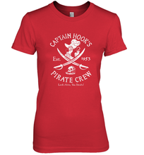 Load image into Gallery viewer, Disney Villains Captain Hook Pirate Crew Est 1953 Logo Women's Premium T-Shirt
