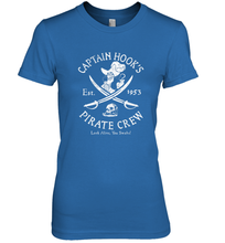 Load image into Gallery viewer, Disney Villains Captain Hook Pirate Crew Est 1953 Logo Women's Premium T-Shirt
