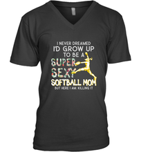 Load image into Gallery viewer, A Super Sexy Softball Mom Men&#39;s V-Neck
