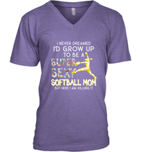 Load image into Gallery viewer, A Super Sexy Softball Mom Men&#39;s V-Neck
