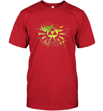 Load image into Gallery viewer, Legend Of Zelda Triforce Logo Paint Splatter Men's T-Shirt
