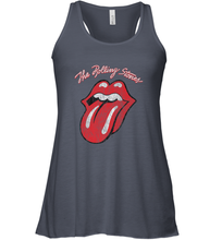 Load image into Gallery viewer, Mens The Rolling Stones Script Tongue Logo Women's Racerback Tank
