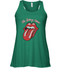 Load image into Gallery viewer, Mens The Rolling Stones Script Tongue Logo Women's Racerback Tank
