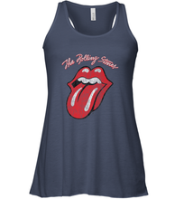 Load image into Gallery viewer, Mens The Rolling Stones Script Tongue Logo Women's Racerback Tank
