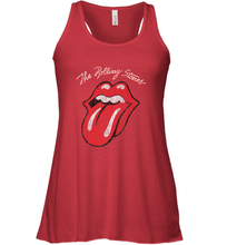 Load image into Gallery viewer, Mens The Rolling Stones Script Tongue Logo Women's Racerback Tank

