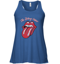 Load image into Gallery viewer, Mens The Rolling Stones Script Tongue Logo Women's Racerback Tank
