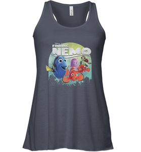 Disney Pixar Finding Nemo Group Shot Poster Women's Racerback Tank