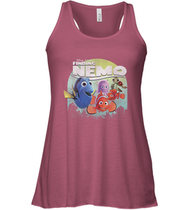 Disney Pixar Finding Nemo Group Shot Poster Women's Racerback Tank