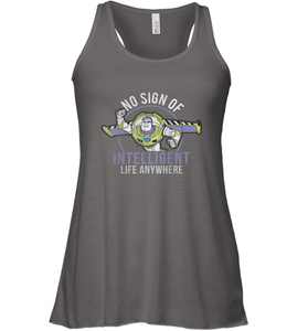 Disney Pixar Toy Story Buzz Lightyear Intelligent Life Women's Racerback Tank