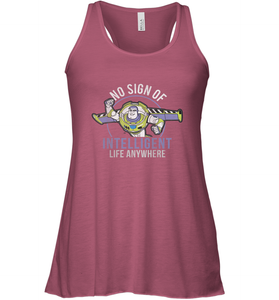 Disney Pixar Toy Story Buzz Lightyear Intelligent Life Women's Racerback Tank