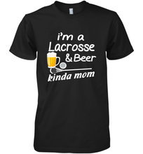 Load image into Gallery viewer, A Lacrosse Beer Kinda Mom Men&#39;s Premium T-Shirt
