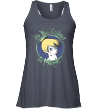 Load image into Gallery viewer, Disney Peter Pan Tinkerbell Do You Believe In Magic Women&#39;s Racerback Tank
