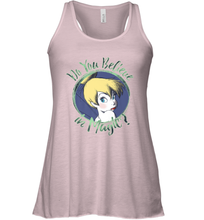 Load image into Gallery viewer, Disney Peter Pan Tinkerbell Do You Believe In Magic Women&#39;s Racerback Tank
