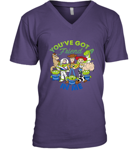 Disney Pixar Toy Story Cartoon Group Shot Men's V-Neck