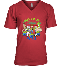 Load image into Gallery viewer, Disney Pixar Toy Story Cartoon Group Shot Men&#39;s V-Neck
