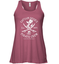 Load image into Gallery viewer, Disney Villains Captain Hook Pirate Crew Est 1953 Logo Women's Racerback Tank
