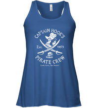 Load image into Gallery viewer, Disney Villains Captain Hook Pirate Crew Est 1953 Logo Women's Racerback Tank
